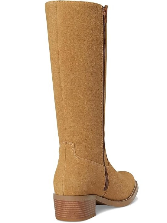 Mia Vegan Suede Riding Boot
