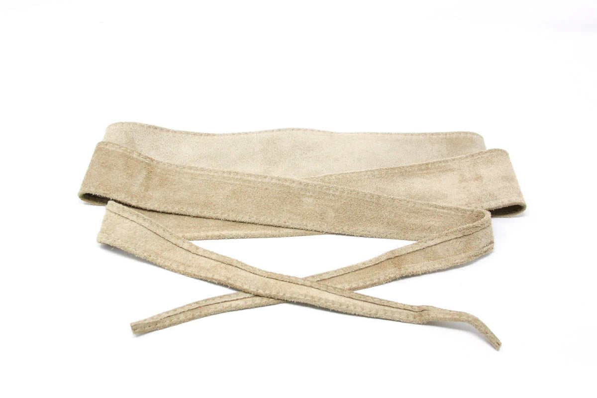Suede Wrap Belt